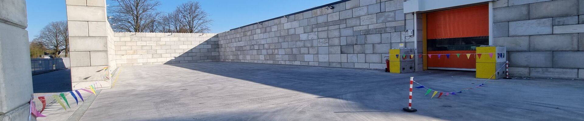 New storage facility for waste paper at our plant in Loenen